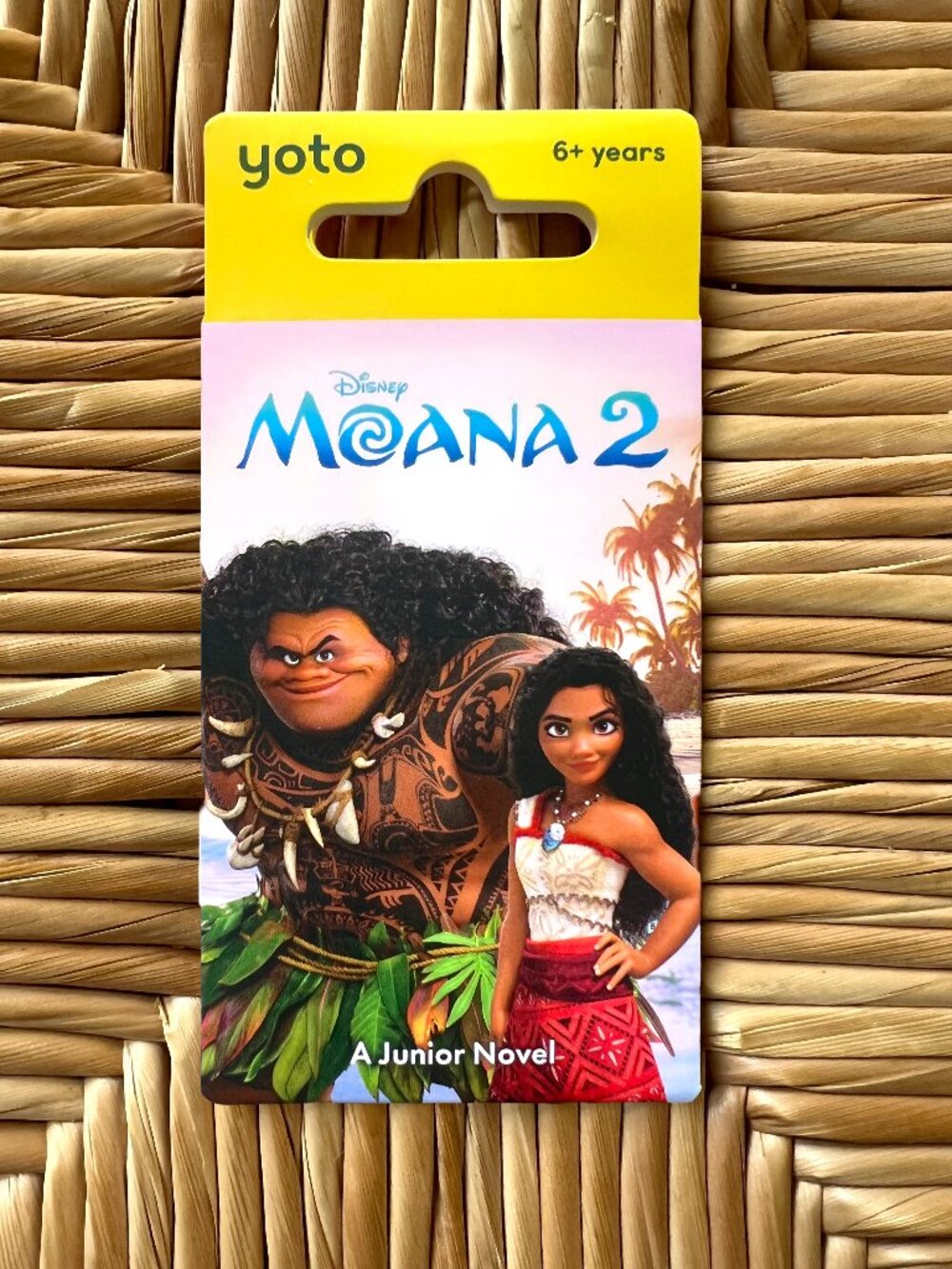 Moana 2 Junior Novel Yoto Card